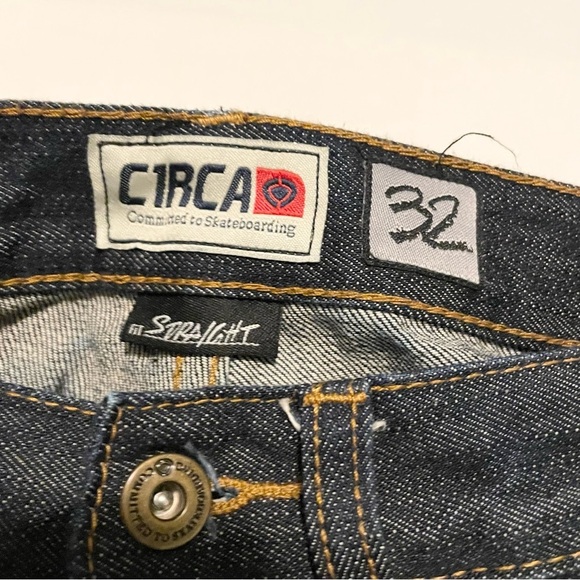 Circa Skateboarding Men’s Straight Jeans Size 32 - Picture 3 of 16